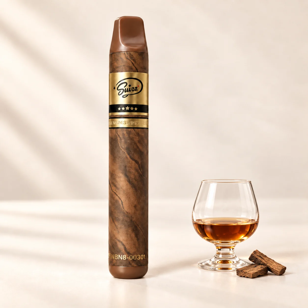 Suizz Cognac Vape with a cognac flavour accent