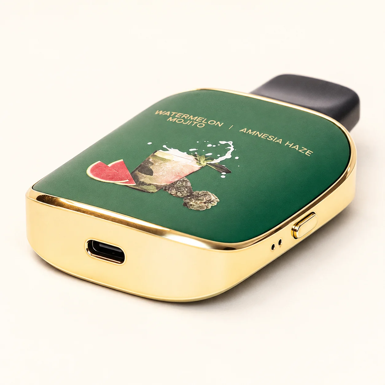 Suizz Dual Vape charging socket and side selector detail