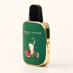 Suizz Dual Vape rear view showing both flavour labels and the side selector