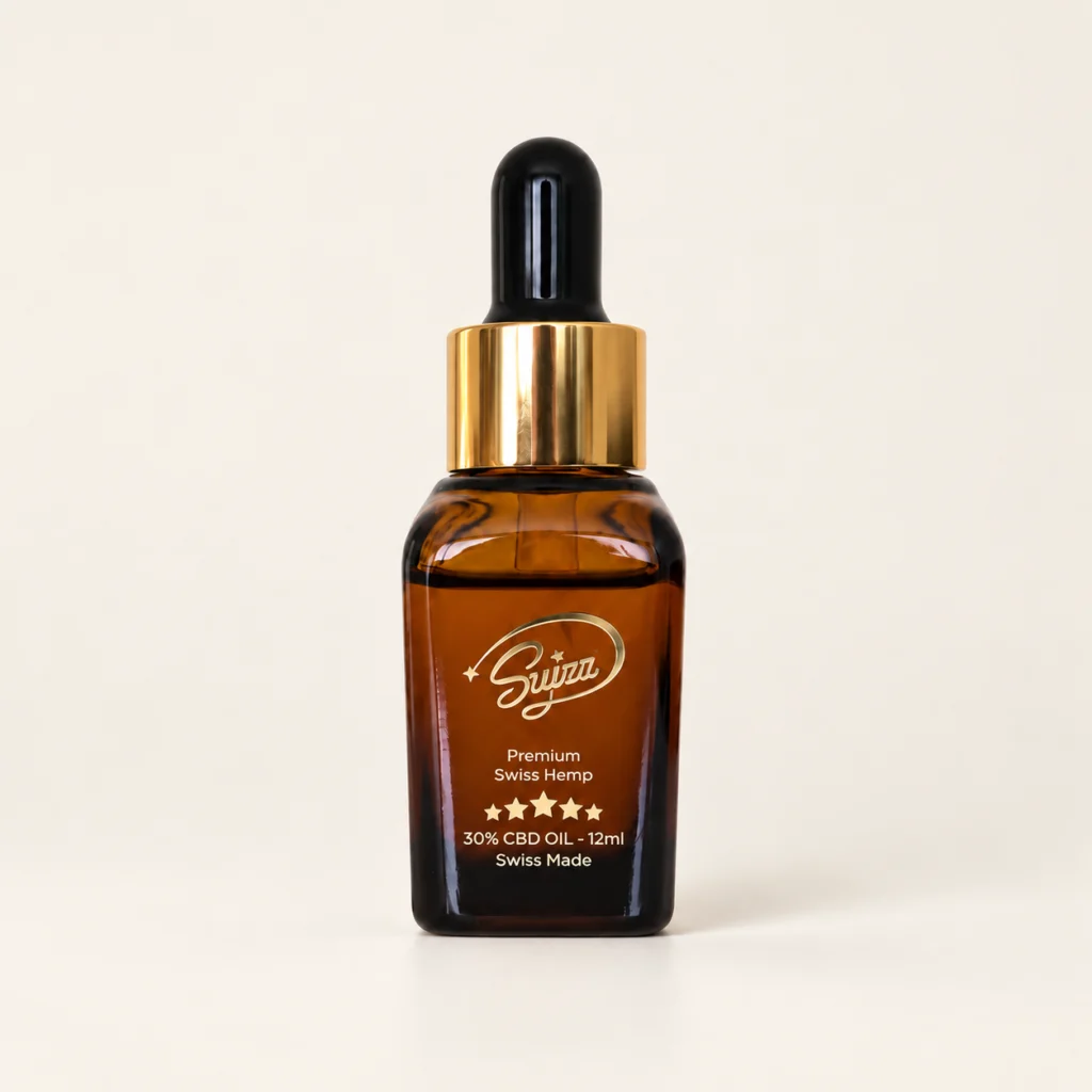 Suizz CBD Oil 30% in the coordinated ivory studio collection